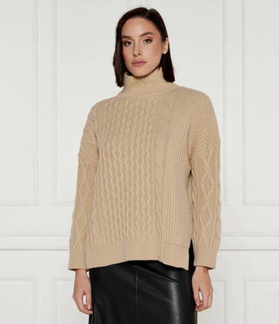 Шерстяной гольф Veneto Weekend MaxMara - бежевый(253661926)