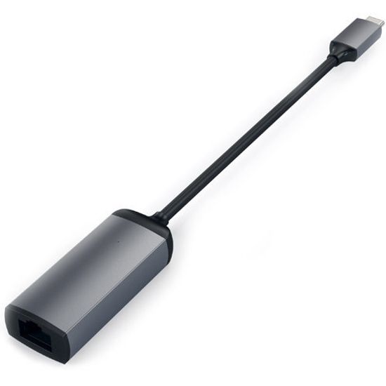 Адаптер Satechi USB Type-C to Ethernet Adapter серый космос