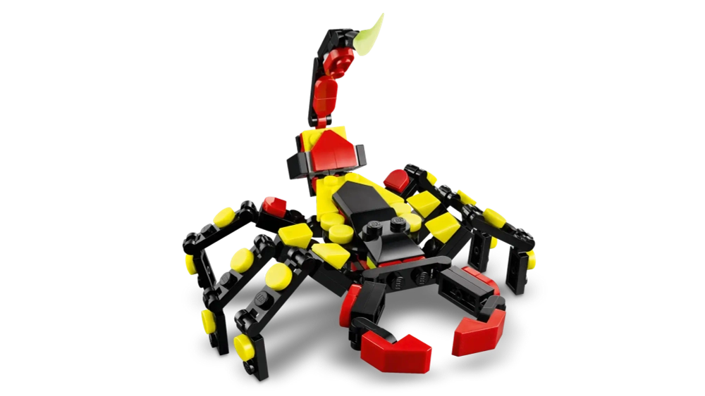Конструктор LEGO Creator 31159 Дикие животные: Удивительный паук, 3в1