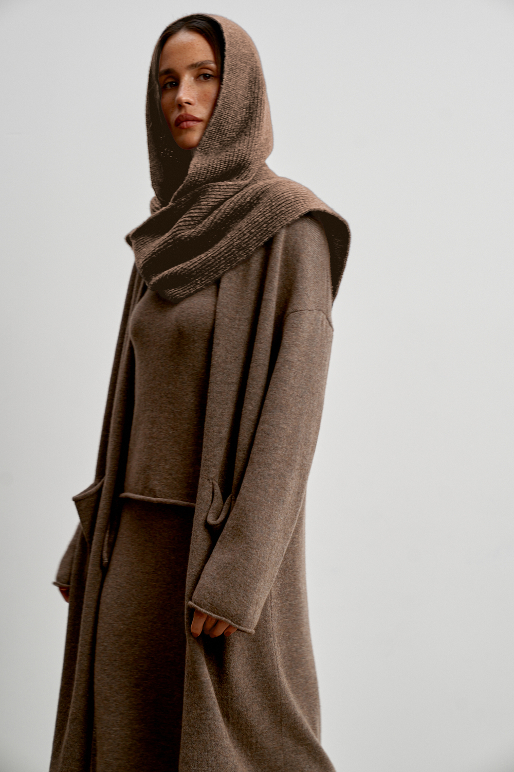 Капор ISABEL, шоколадный