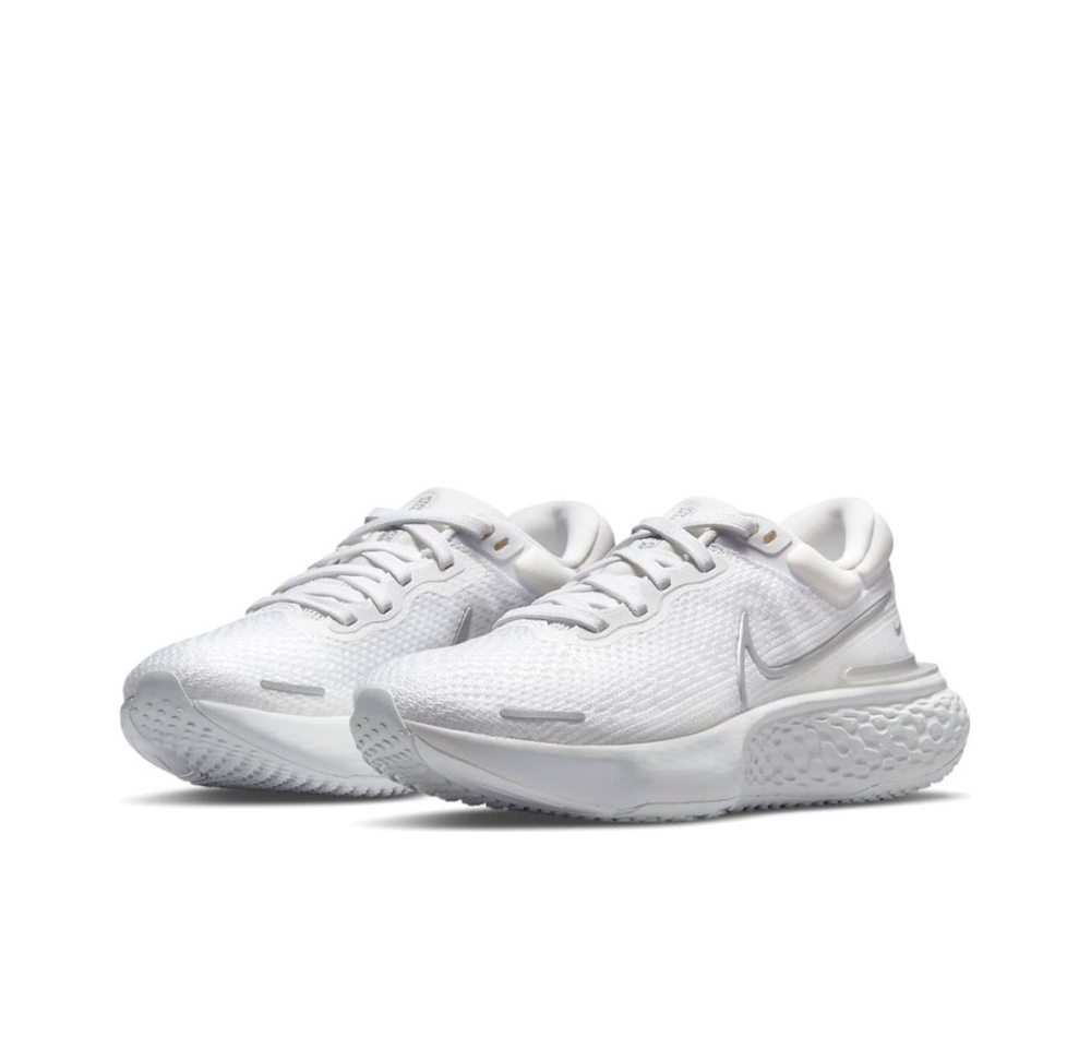 Женские кроссовки Nike ZoomX Invincible Run Flyknit 'White Metallic Silver' CT2229-101