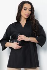 Блуза Легкость движения (черная) Б12831-30М LT Collection