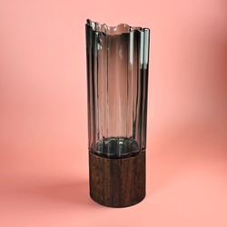 Lenardi 200-145 Декоративная ваза для цветов 36см в под.уп.(х6)Стекло