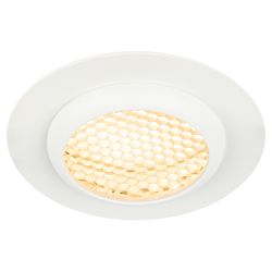 Светильник встраиваемый алюминиевый ЭРА KL109 WH под лампу MR16 GU5.3 белый матовый | Алюминиевые встраиваемые светильники