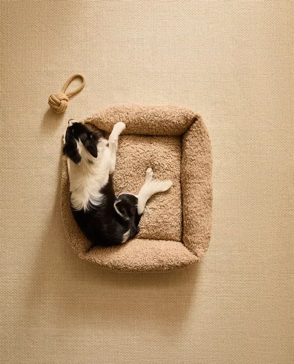 ZARA HOME КРОВАТЬ ДЛЯ ДОМАШНИХ ЖИВОТНЫХ ИЗ ИСКУССТВЕННОЙ ШЕРСТИ