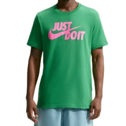 Мужская теннисная футболка Nike Sportswear Just Do It - classic green