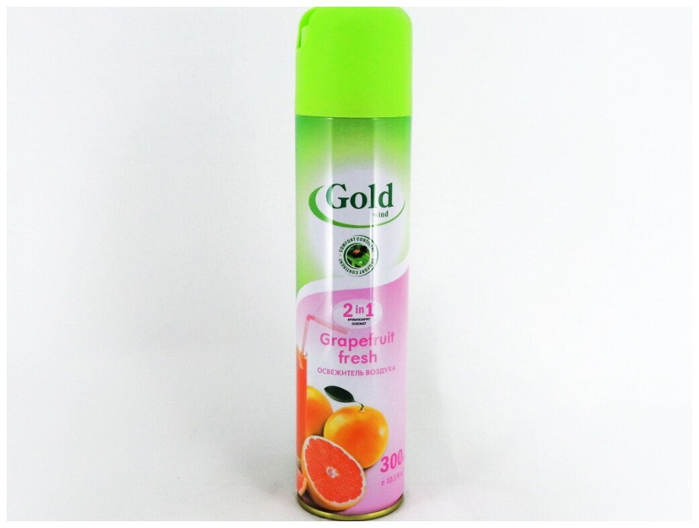 ОСВЕЖИТЕЛЬ ВОЗДУХА GOLD WIND GRAPEFRUIT FRESH 300МЛ