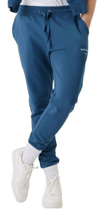 Мужские теннисные штаны Björn Borg Logo Pants - небесный