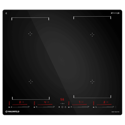 Индукционная варочная панель MAUNFELD CVI604SBEX Inverter