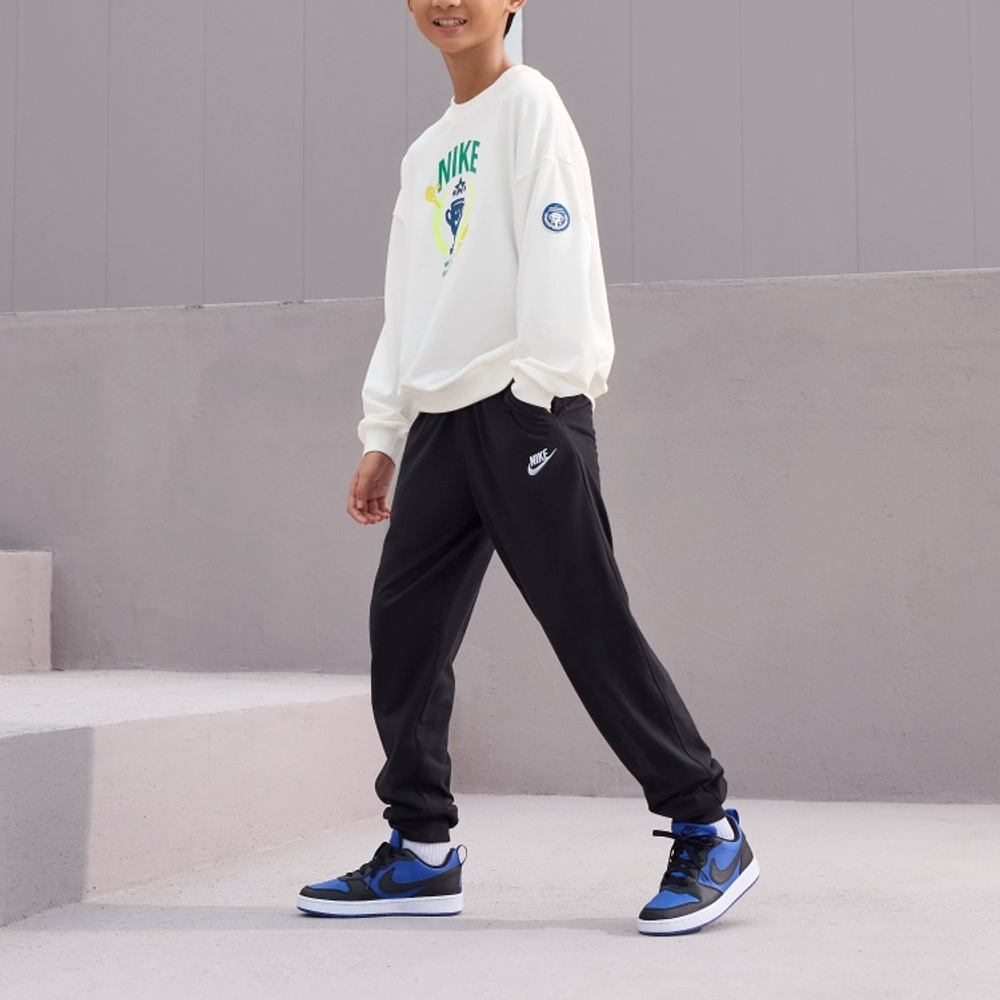 Женские кроссовки Nike Court Borough Low Recraft 'Black Blue' HM6293-480