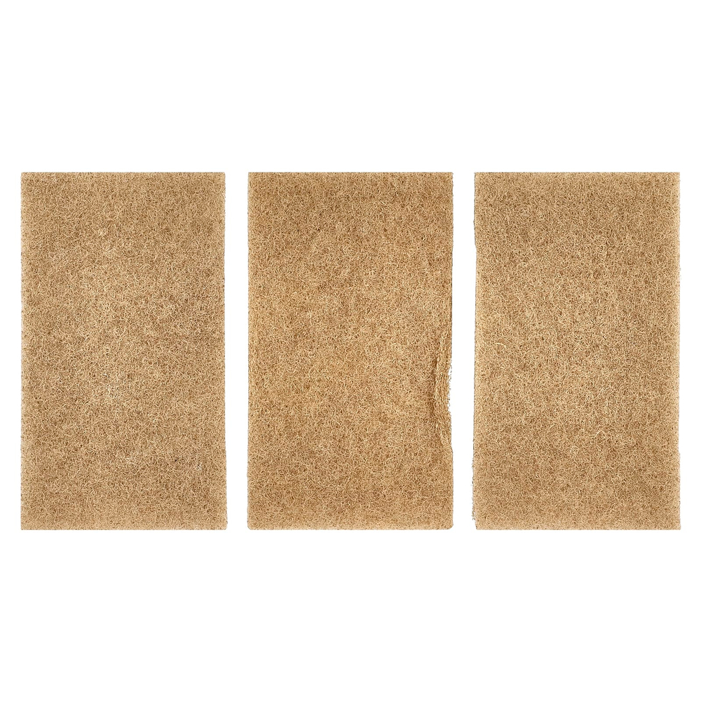 Full Circle, Neat Nut, хозяйственные губки из скорлупы грецкого ореха, 3 шт.