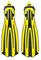 Ласты Seac Propulsion Sling Strap желтые