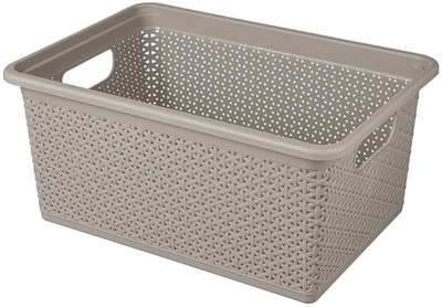 Корзина для хранения универсальная серый «Wenge» 20л, 43*30*20 см