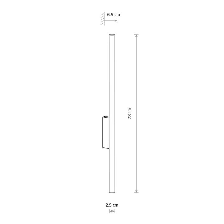 Настенный светильник Nowodvorski Laser Wall Satine Copper 11815