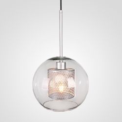 Подвесной светильник CATCH silver D24