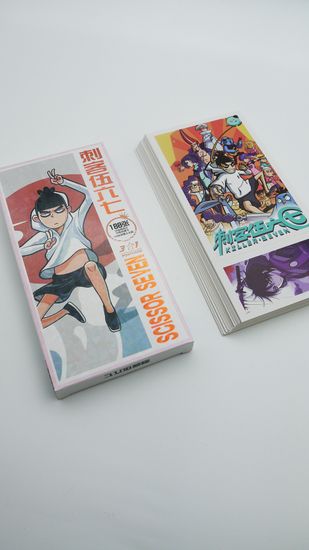 Набор открыток, карточек и наклеек "Киллер с ножницами / Scissor Seven", 188 предметов