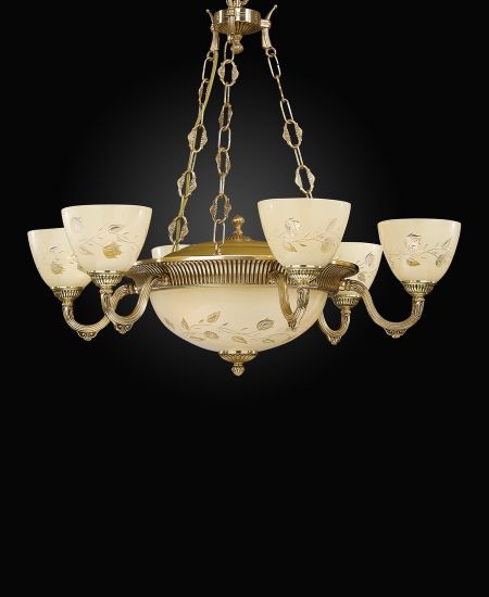 Подвесная люстра Reccagni Angelo L.6358/6+3