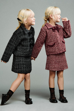 ZARA КАРДИГАН С БАНТОМ, БОРДОВЫЙ