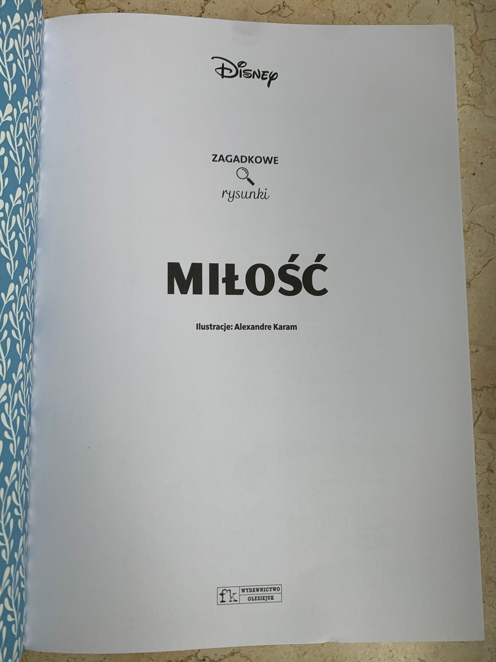 Раскраска по номерам Coloriages mystres Disney - официальное польское издание. Любовь.