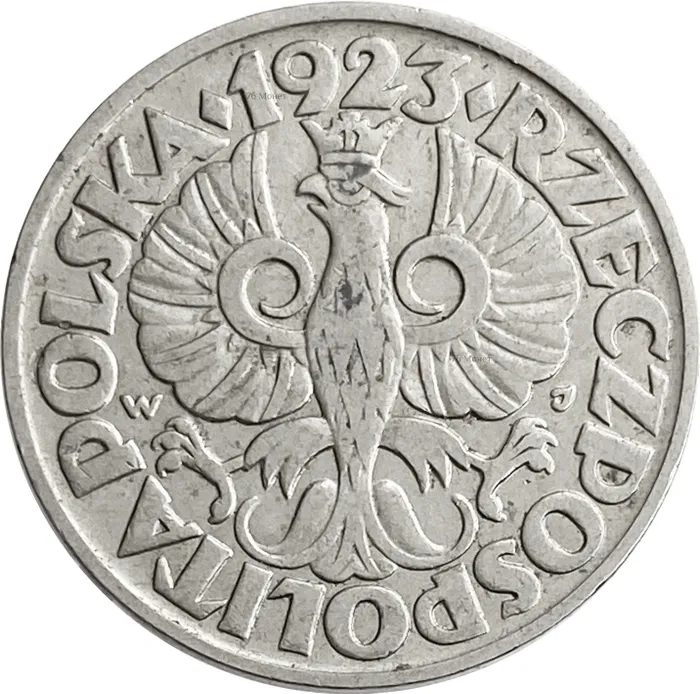 50 грошей 1923 Польша XF