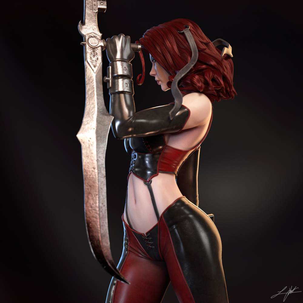 Фигурка Рейн Бладрейн Rayne BloodRayne NSFW