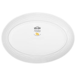 БЛЮДО ОВАЛЬНОЕ LEFARD "SUNDAY" 26*18,3*3,8 СМ (КОР=12ШТ.)
