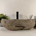 Раковина из речного камня RS-65149 51*37*14 0861