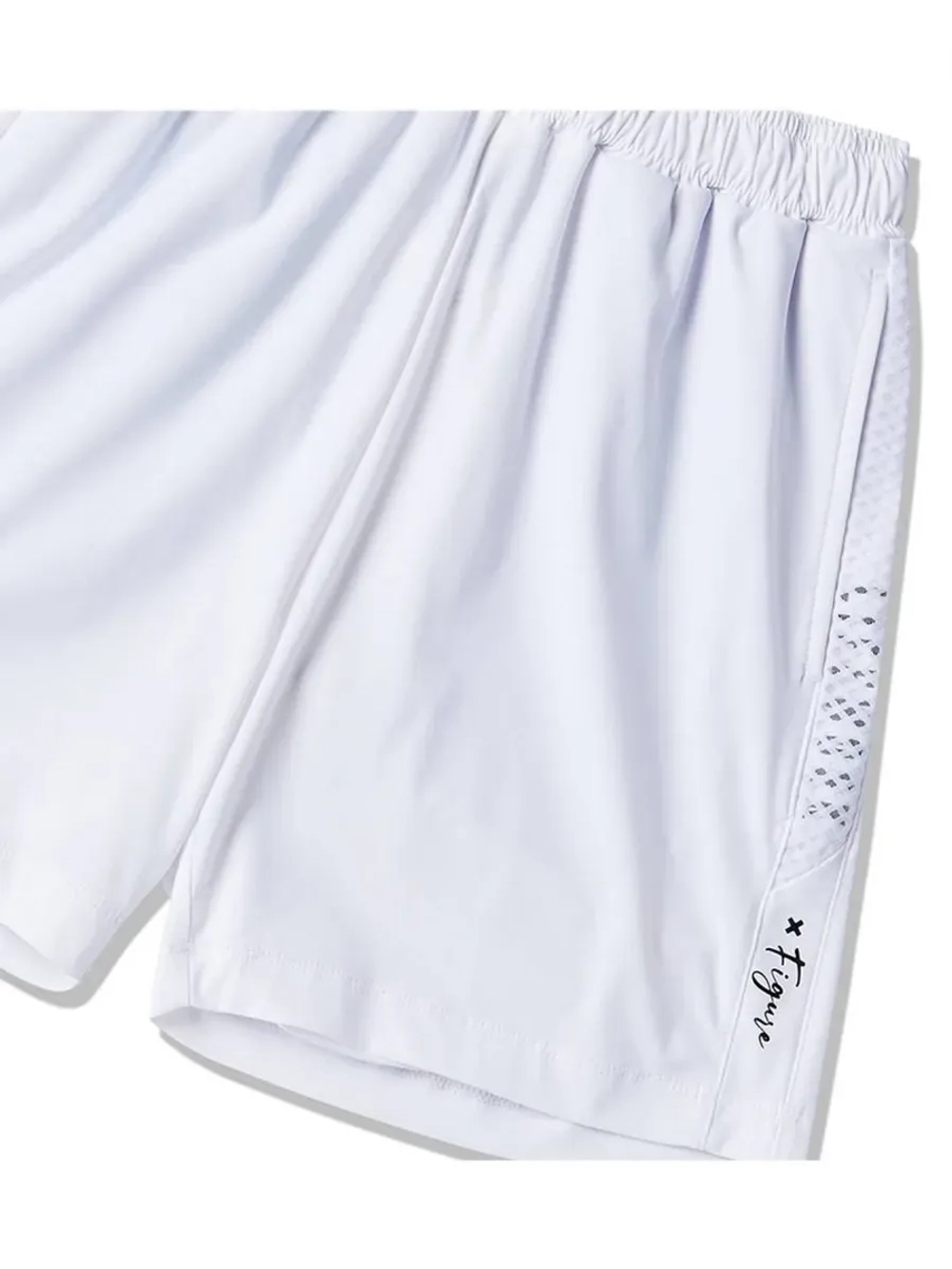 Шорты с сеткой по бокам и логотипом ladok