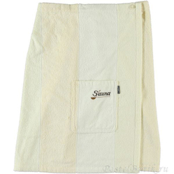 Халат-юбка для сауны Cawo Sauna 9065 ванильный Германия фото