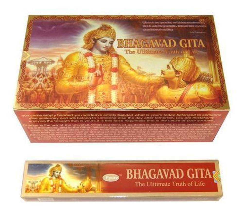 Ppure Bhagavad Gita Благовоние-масала Бхагавад Гита, 15 г