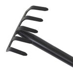 Грабли садовые выгнутые 5 зубьев обрезиненная рукоятка