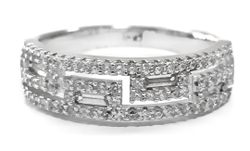 Ювелирное кольцо из серебра