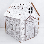 4178176 Дом из картона "Дом-раскраска", СМЕШАРИКИ