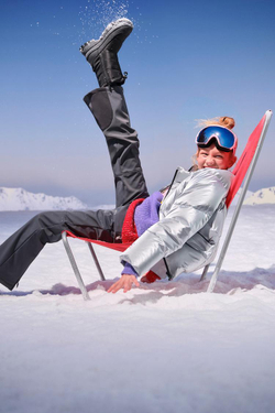 ZARA ВОДОНЕПРОНИЦАЕМАЯ И ВЕТРОЗАЩИТНАЯ КУРТКА RECCO® SYSTEM SKI COLLECTION, КАШТАНОВЫЙ