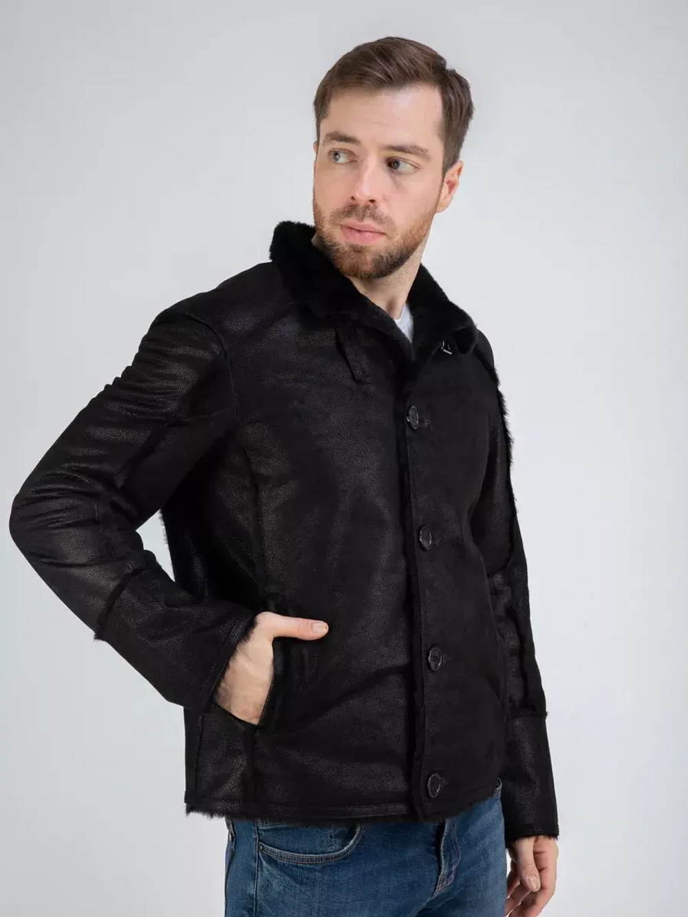 Дубленка натуральная зимняя Турция