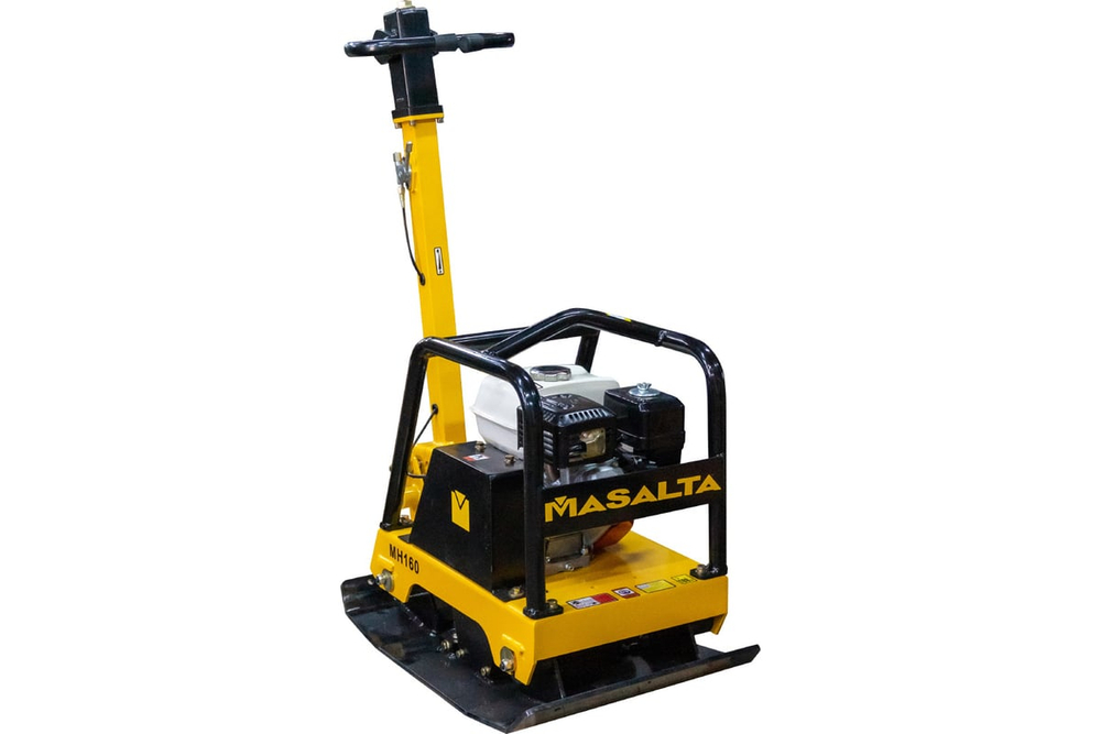 Реверсивная гидравлическая бензиновая виброплита Masalta Honda GX200, MH160-4 ВИБ169