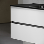 Тумба подвесная под раковину Sancos Urban, белый глянец 1190х450х550