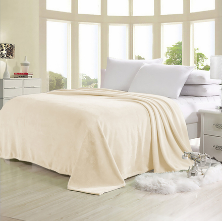 Плед велсофт 180х200 "ПВ8" (300гр/м2)