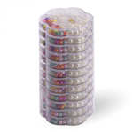 Набор для создания украшений-бусины Alingar, 80х80х12 мм, "Pearl", 1 вид бусин, 1х1,1 м леска, пластик. пенал