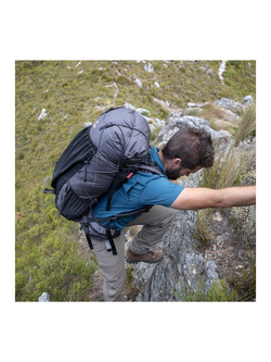 Рюкзак туристический Naturehike 40+5 л, черный