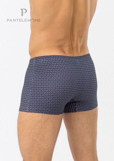 Трусы мужские боксеры Pantelemone PMH-1314, геометрия синяя