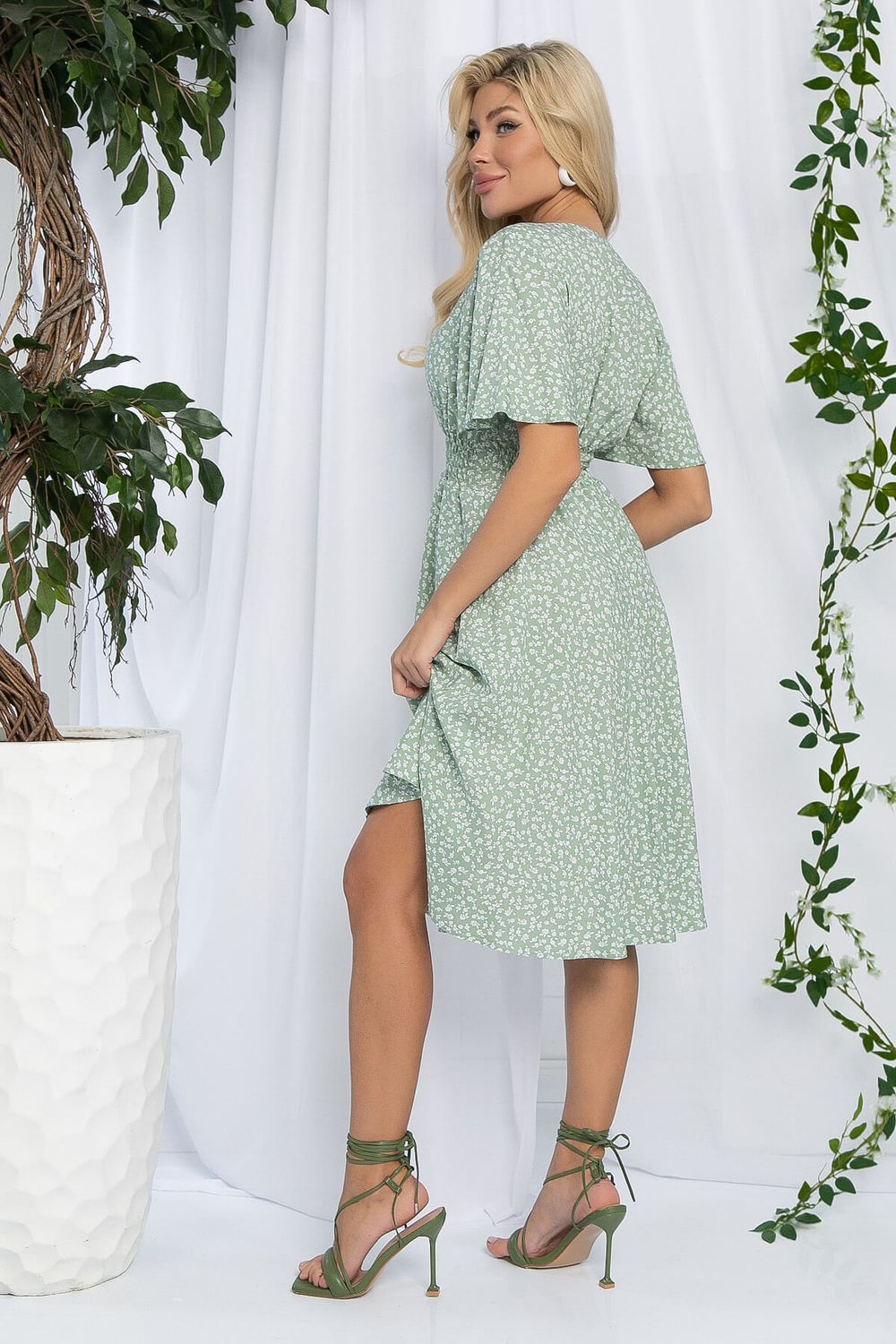 Платье Селена (олива) П13102-8М LT Collection