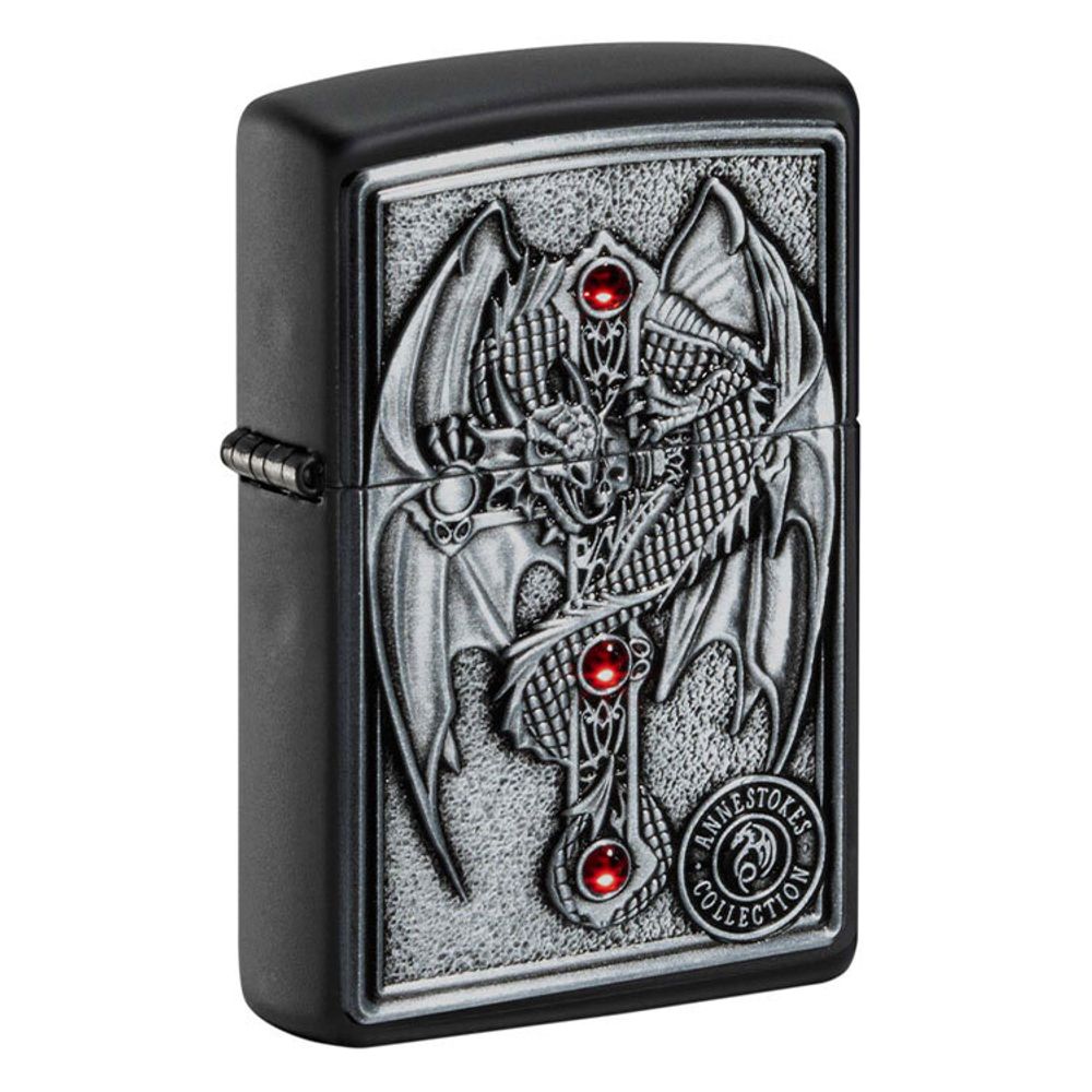 Зажигалка Zippo Winged Dragon Cross (49755)