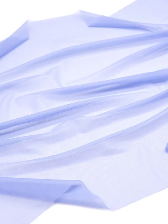 Трикотажная неэластичная сетка Lauma, лавандово-голубой