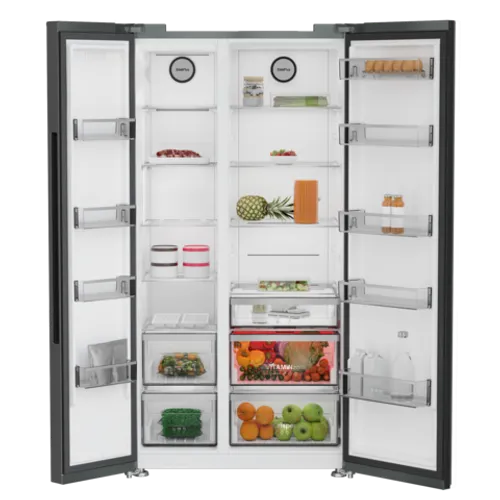 Холодильник Side-by-Side Grundig GSN30110FXBR - рис.3