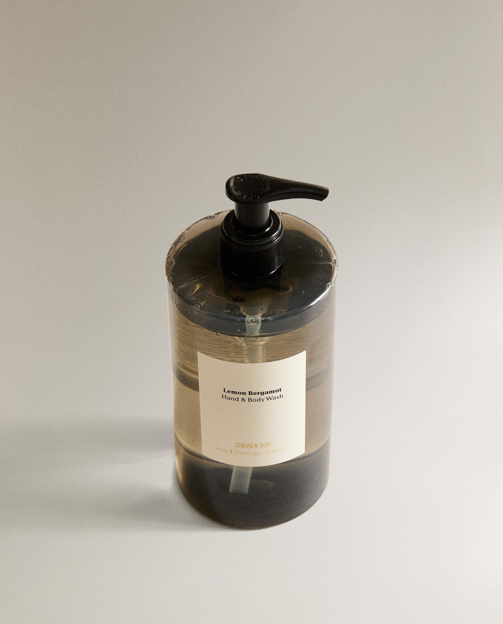 Zara Home Жидкое мыло Lemon Bergamot 500 мл для рук и тела, парфюмированное, аромат свежий цитрусовый