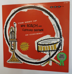 Винтажная виниловая пластинка LP The Best Of Max Roach And Clifford Brown In Concert (Japan 1976)