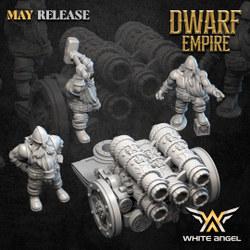 MULTIPYRO ORGAN CANNON - DWARF EMPIRE (MAY 2024 RELEASE)