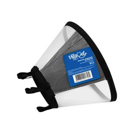 Воротник защитный на липучке №7 30 см VitaVet Pro /7589