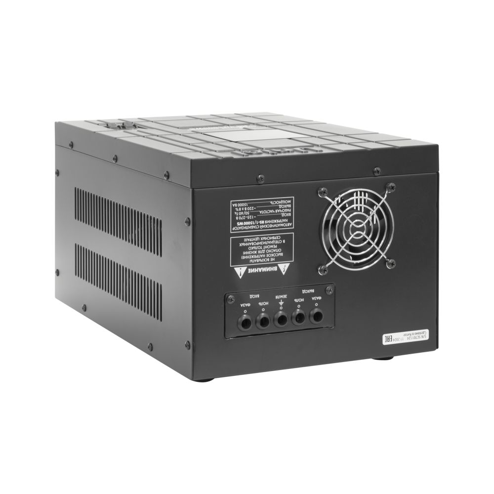 RS-1-15000WS Стабилизатор напряжения релейный однофазный настенный. с гальванической развязкой. 15000ВА. TM Uniel